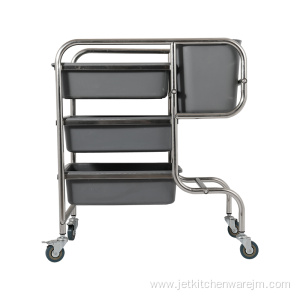 Good Quality Restaurant Dish Collecting Cart